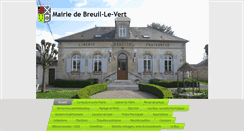 Desktop Screenshot of mairie-breuil-le-vert.com