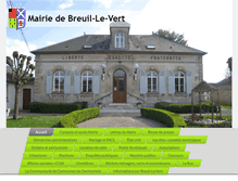 Tablet Screenshot of mairie-breuil-le-vert.com